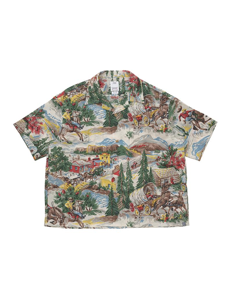 Tシャツ・カットソー VISVIM SS25 CROSBY SHIRT (0125105011002 IVORY) JUMBO TEE S/S DMGD W | Visvim Official North American Web Store